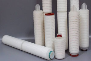 Máquinas plissadas hidrofóbicas e caraterísticas dos cartuchos de filtro da série de PTFE