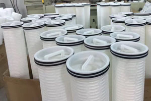 Recursos e fabricação de equipamentos de cartuchos de filtro da série plissados de alto fluxo