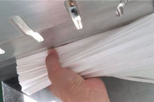 Parametrização chave da soldagem de costura média do cartucho de filtro PP