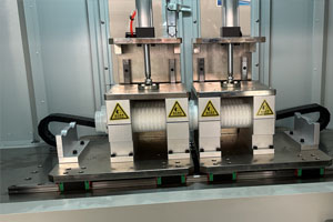 Qual é o comprimento da junta de solda do cartucho de filtro plissado?