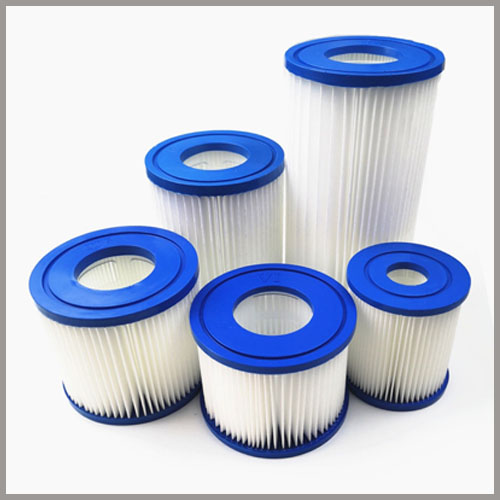 Linha de máquinas para fabricação de cartuchos de filtro plissados para piscinas/spas
